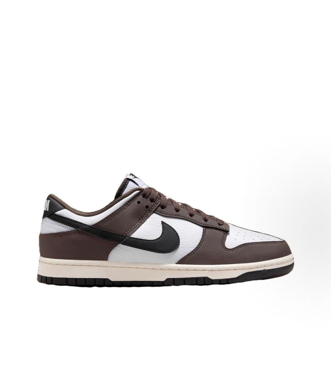 NIKE Коричневые кожаные кроссовки, фото 4