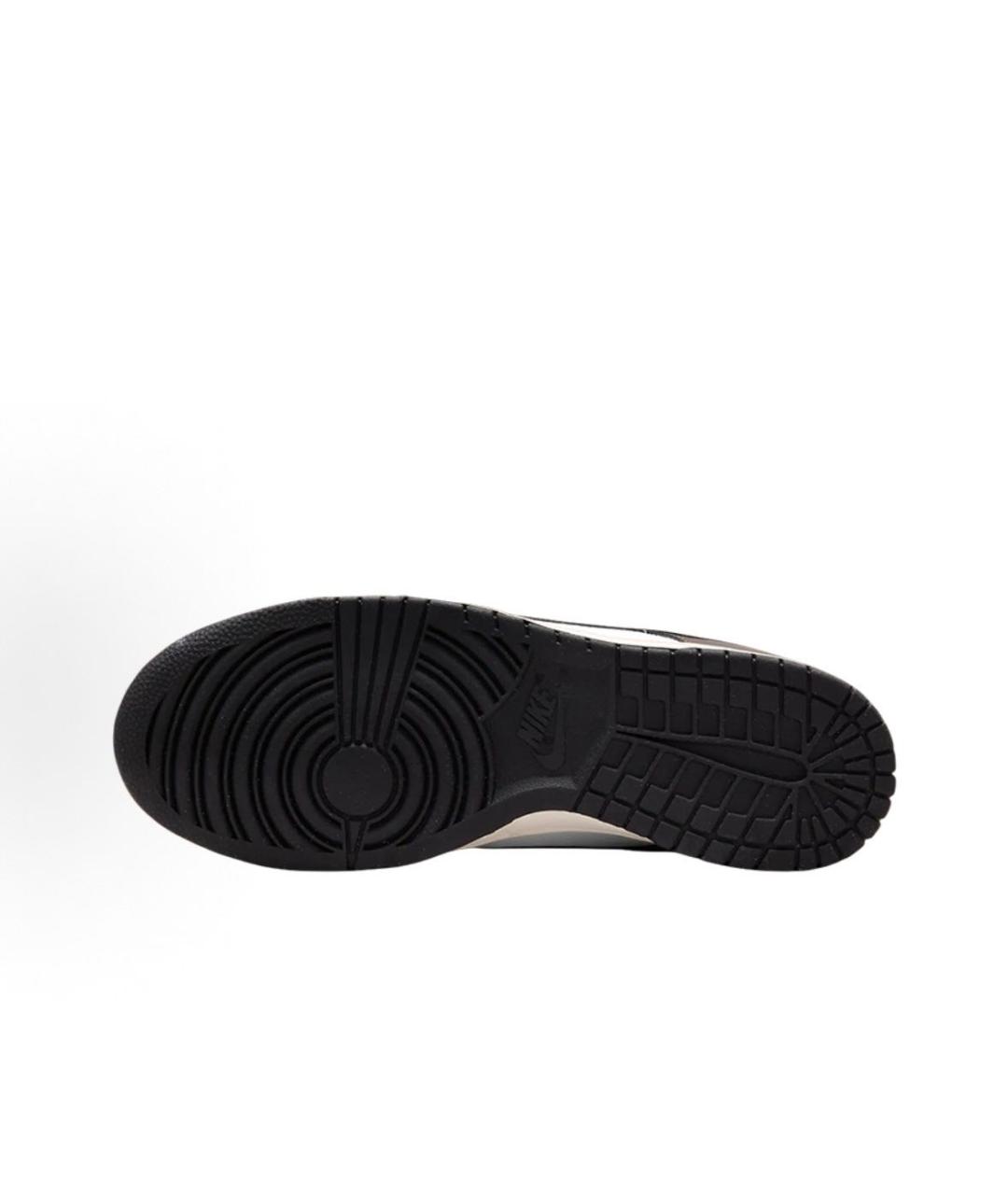 NIKE Коричневые кожаные кроссовки, фото 3