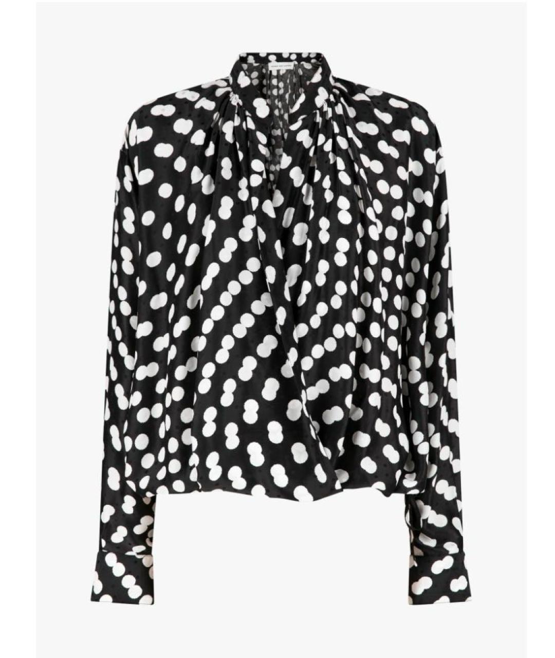 DRIES VAN NOTEN Мульти шелковая блузы, фото 9