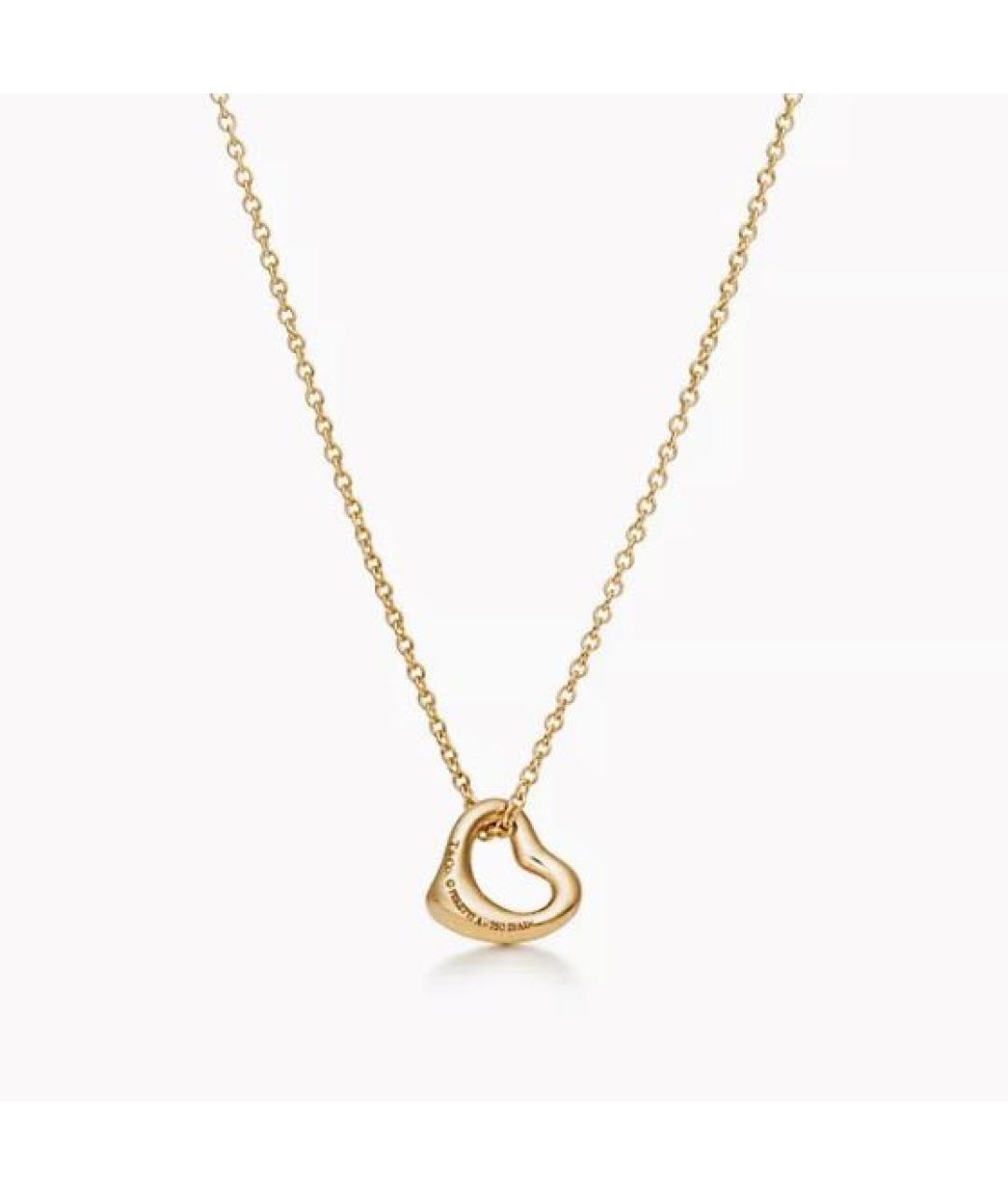 TIFFANY&CO Золотое колье из желтого золота, фото 3