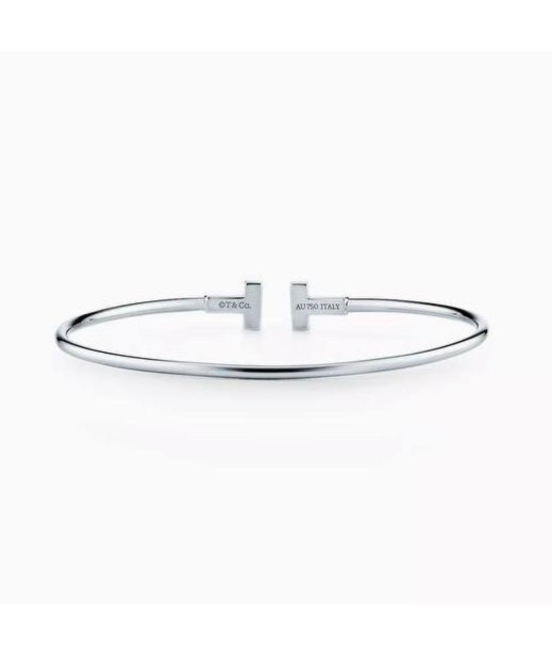 TIFFANY&CO Серебряный браслет из белого золота, фото 4