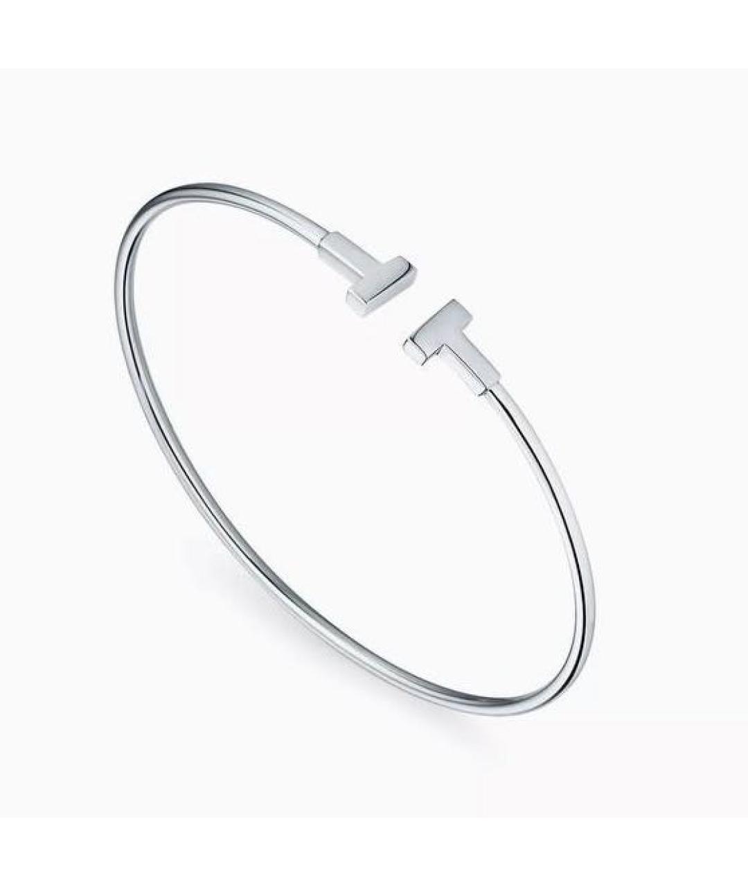TIFFANY&CO Серебряный браслет из белого золота, фото 6