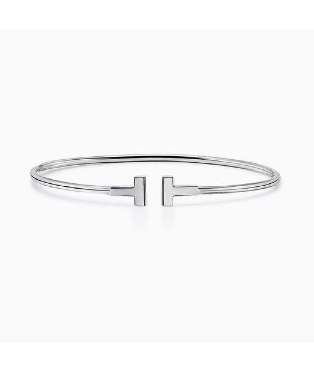 TIFFANY&CO Серебряный браслет из белого золота, фото 2