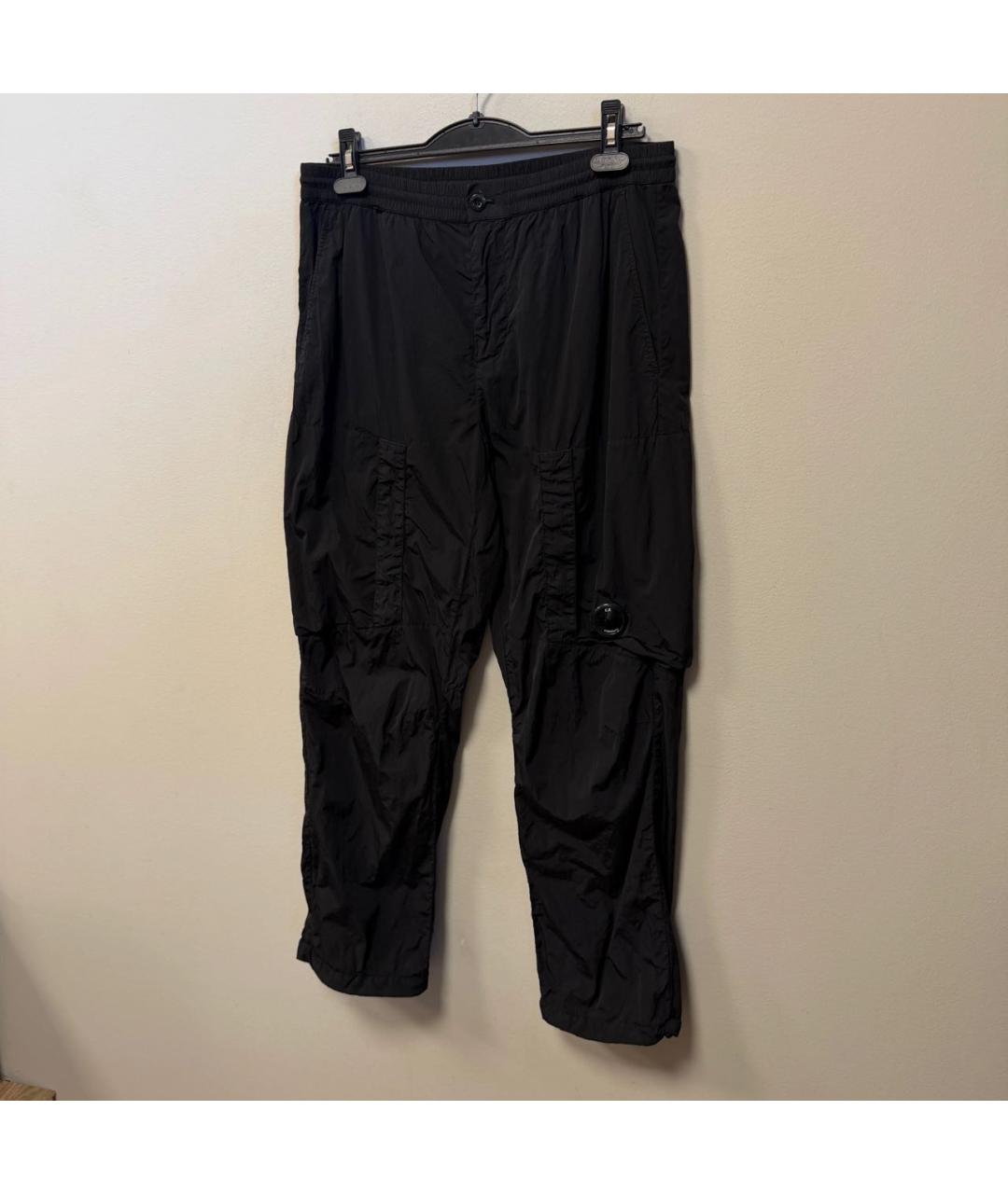 CP COMPANY Черные нейлоновые повседневные брюки, фото 2