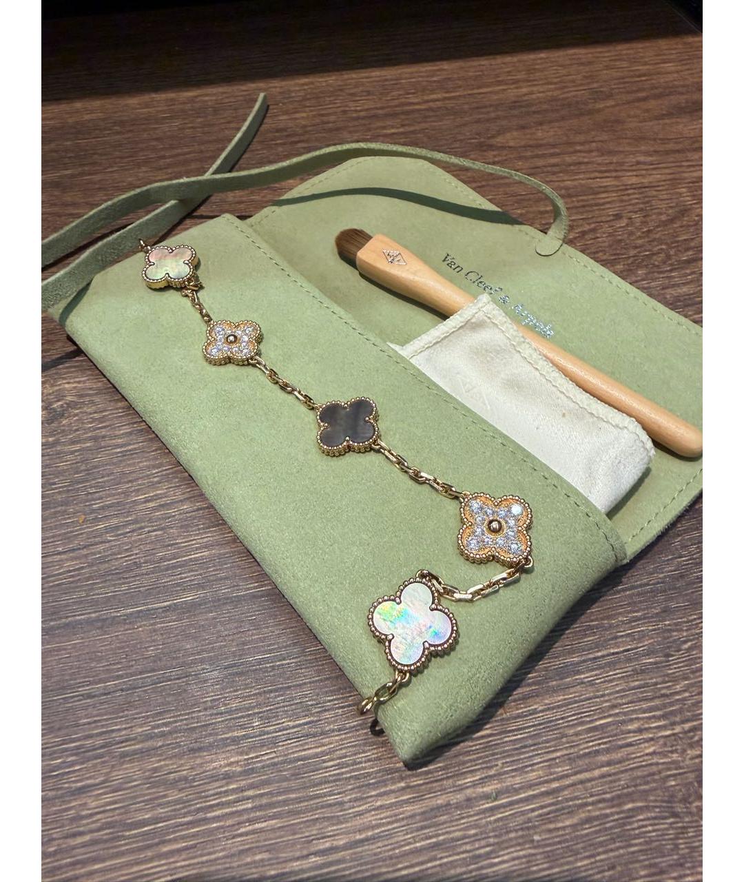 VAN CLEEF & ARPELS Золотой браслет из желтого золота, фото 3
