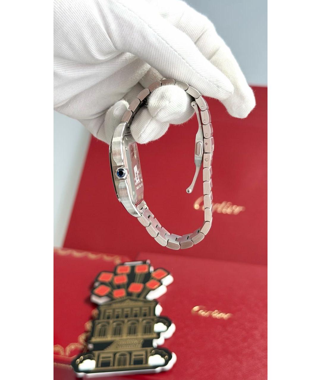 CARTIER Серебряные часы, фото 5