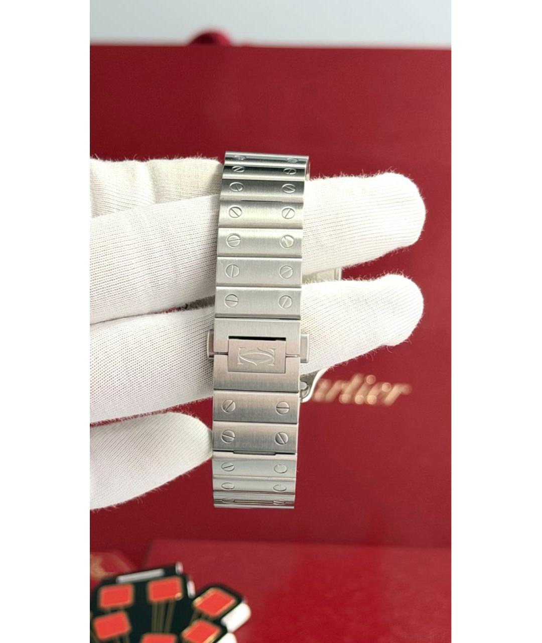 CARTIER Серебряные часы, фото 7