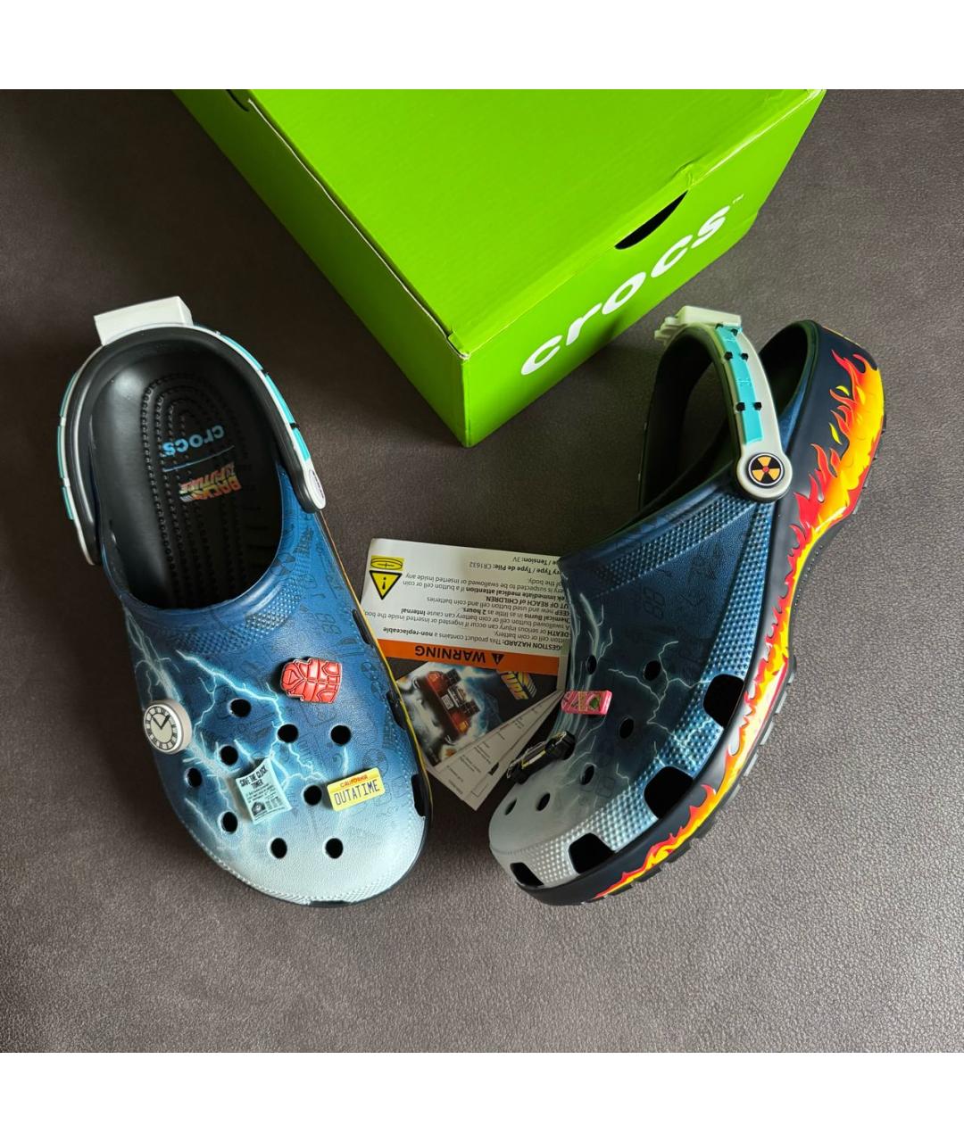 CROCS Мульти резиновые шлепанцы, фото 6