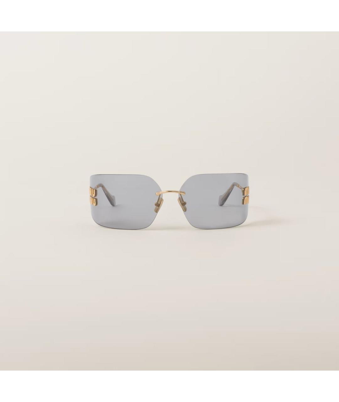 MIU MIU Серые солнцезащитные очки, фото 9
