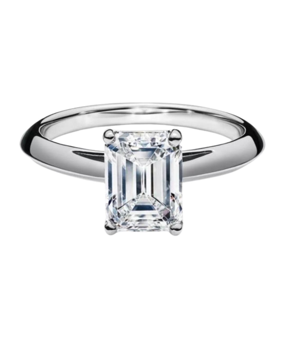 TIFFANY&CO Серебряное платиновое кольцо, фото 1