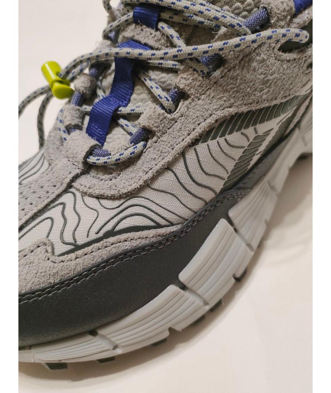 REEBOK Серые кожаные кроссовки, фото 7
