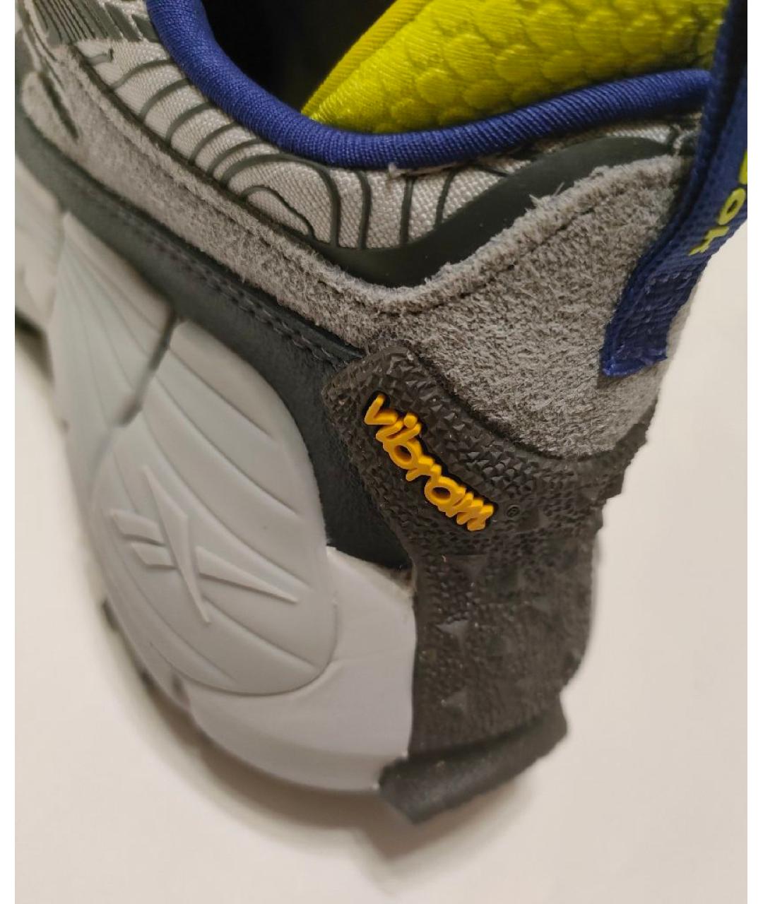 REEBOK Серые кожаные кроссовки, фото 8