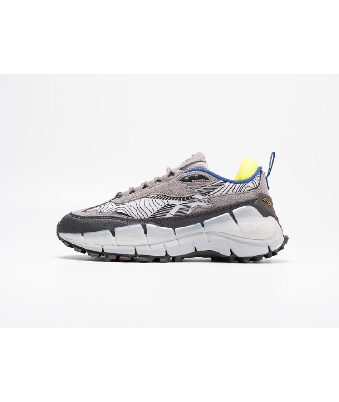 REEBOK Серые кожаные кроссовки, фото 10