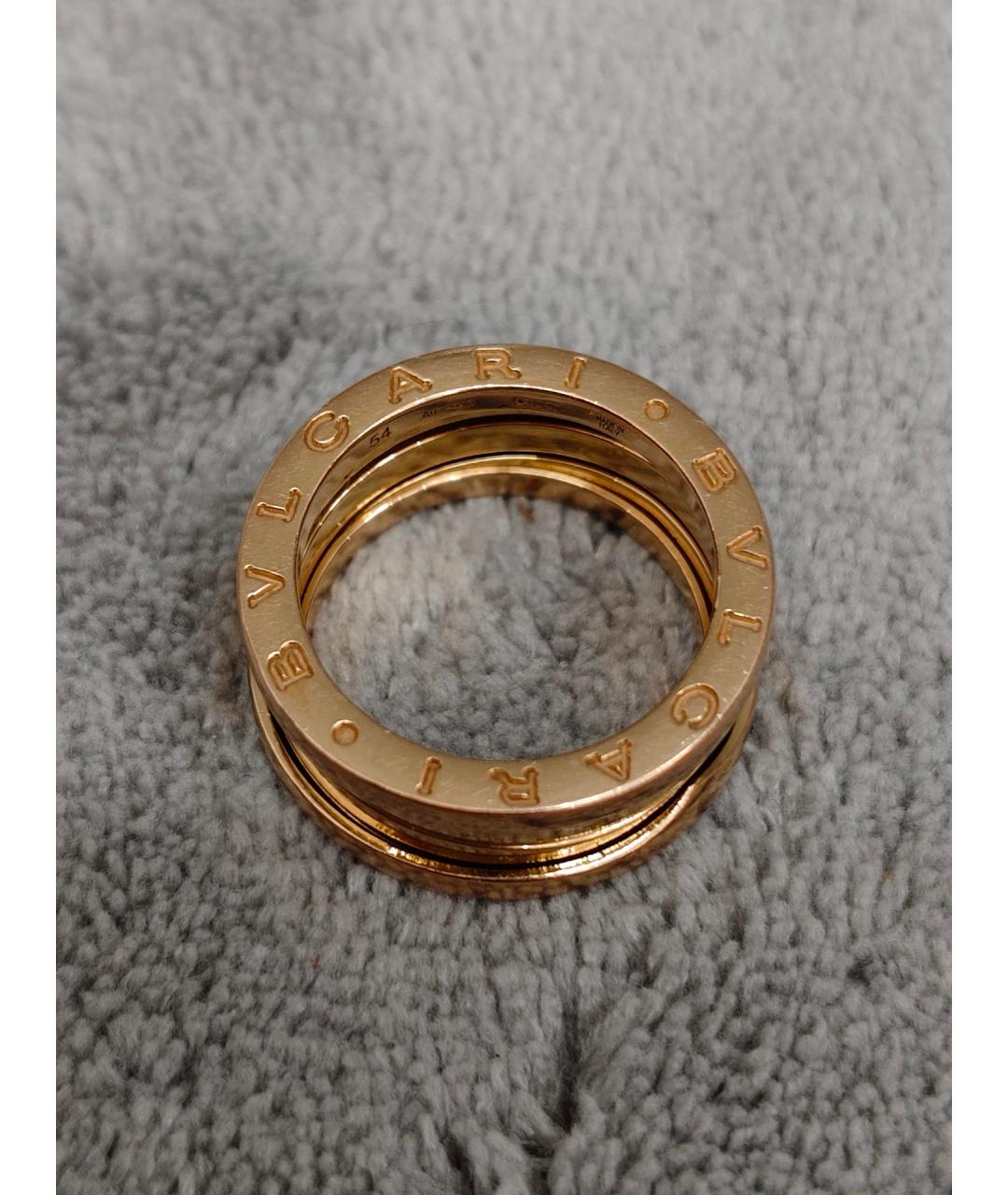 BVLGARI Золотое кольцо из розового золота, фото 7