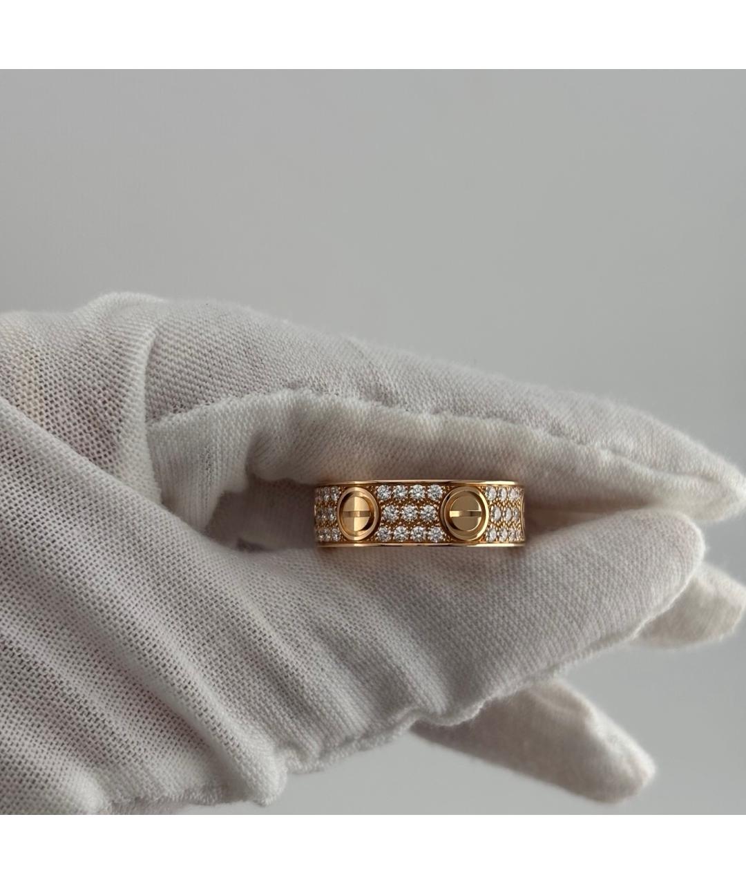 CARTIER Золотое кольцо из розового золота, фото 7
