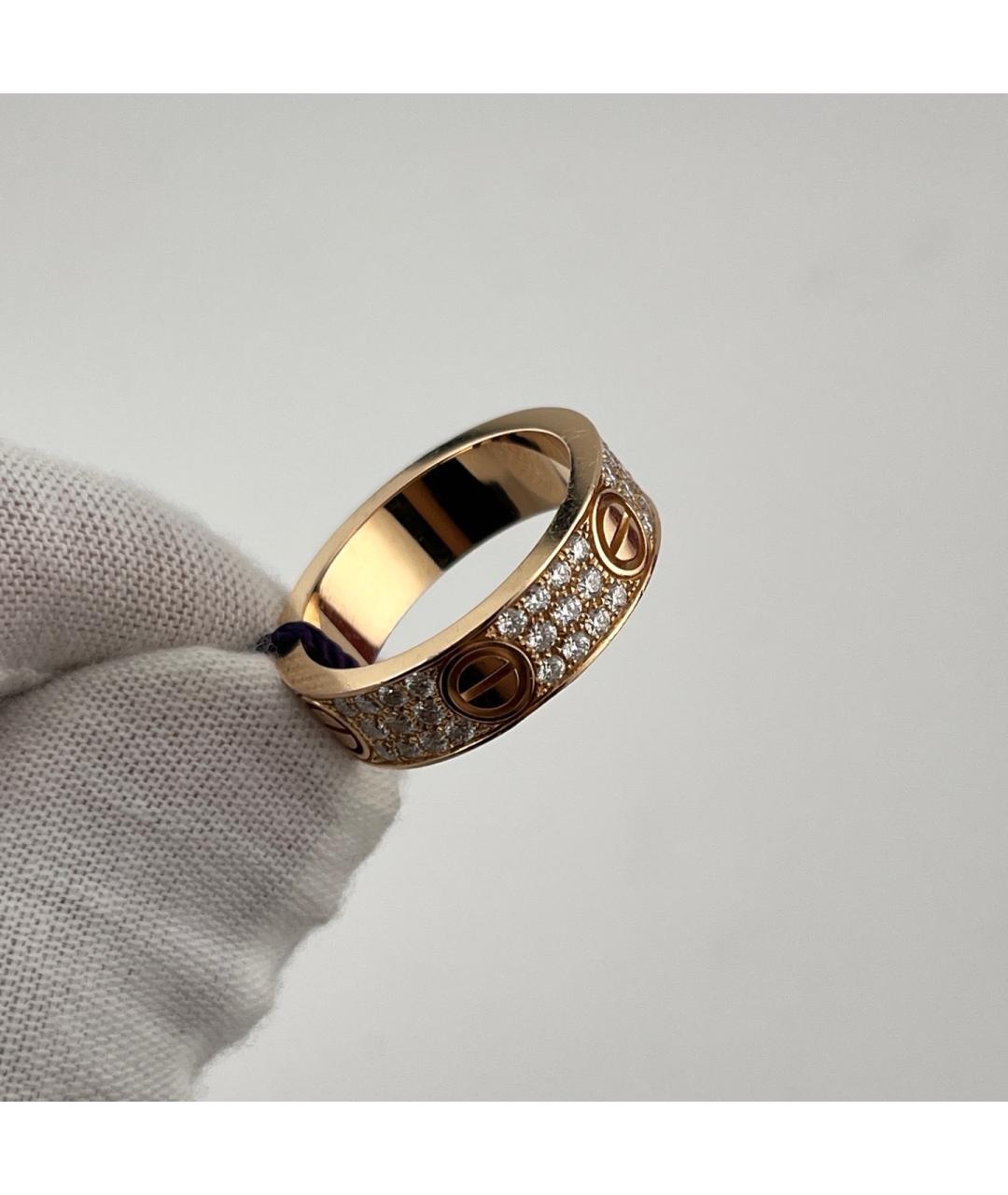 CARTIER Золотое кольцо из розового золота, фото 5