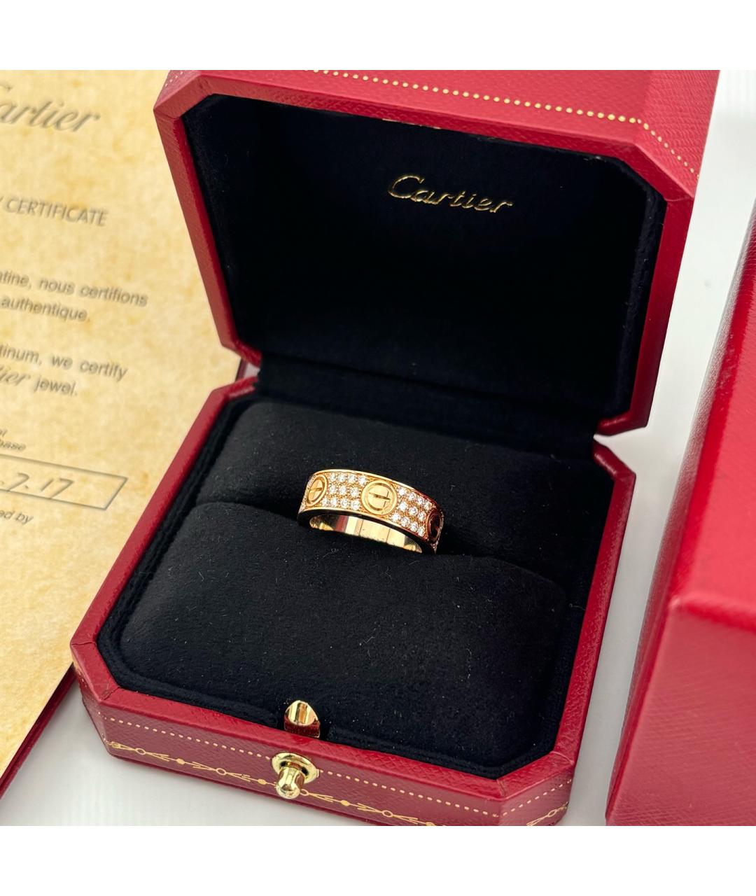 CARTIER Золотое кольцо из розового золота, фото 4