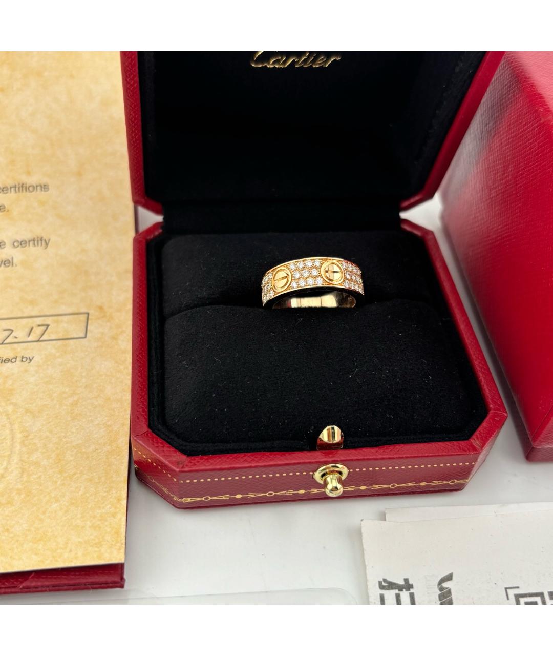 CARTIER Золотое кольцо из розового золота, фото 3
