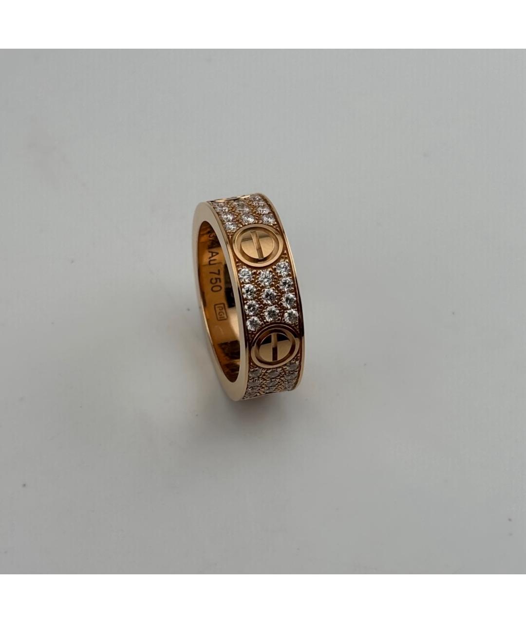 CARTIER Золотое кольцо из розового золота, фото 6