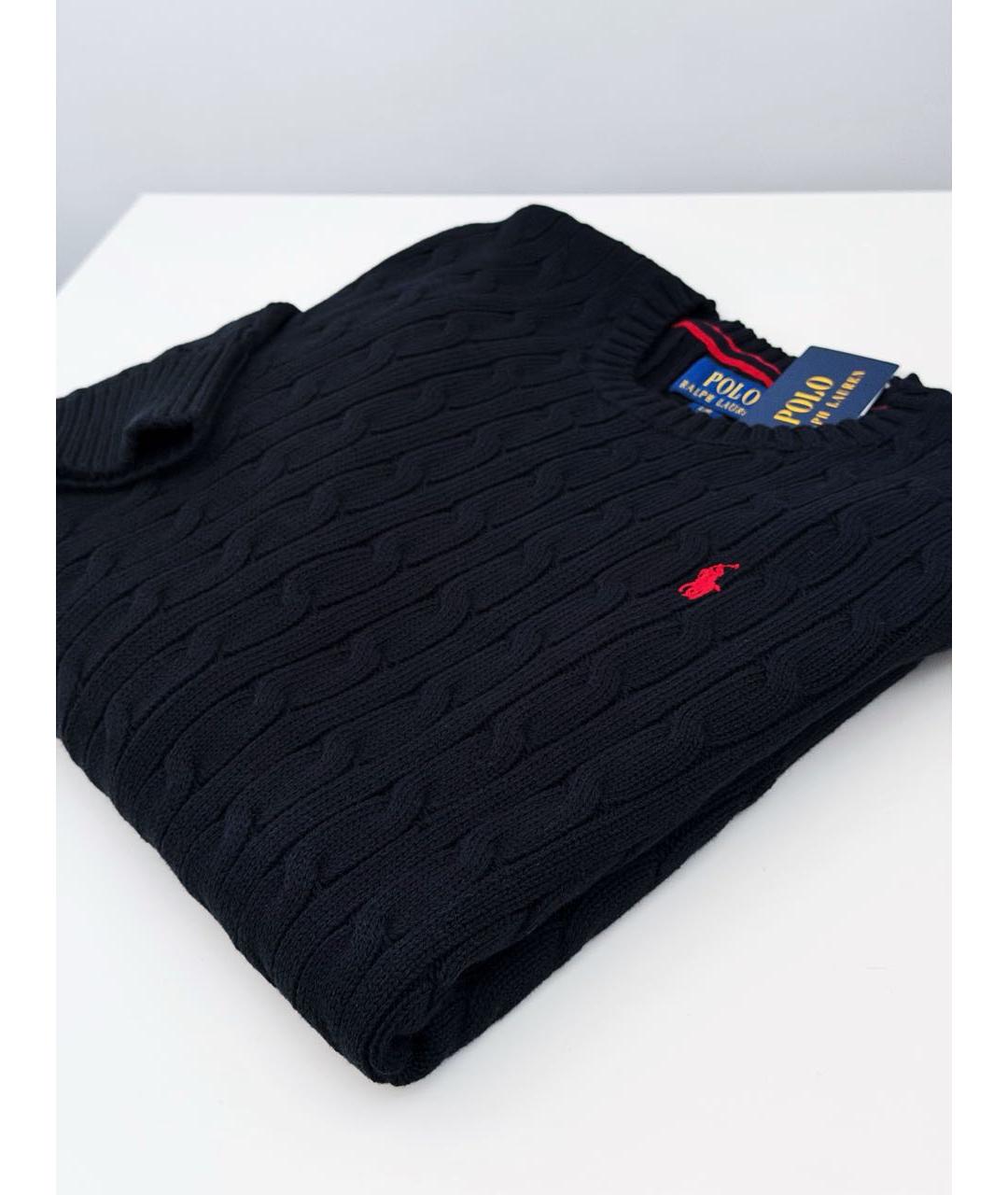 POLO RALPH LAUREN Черный джемпер / свитер, фото 5