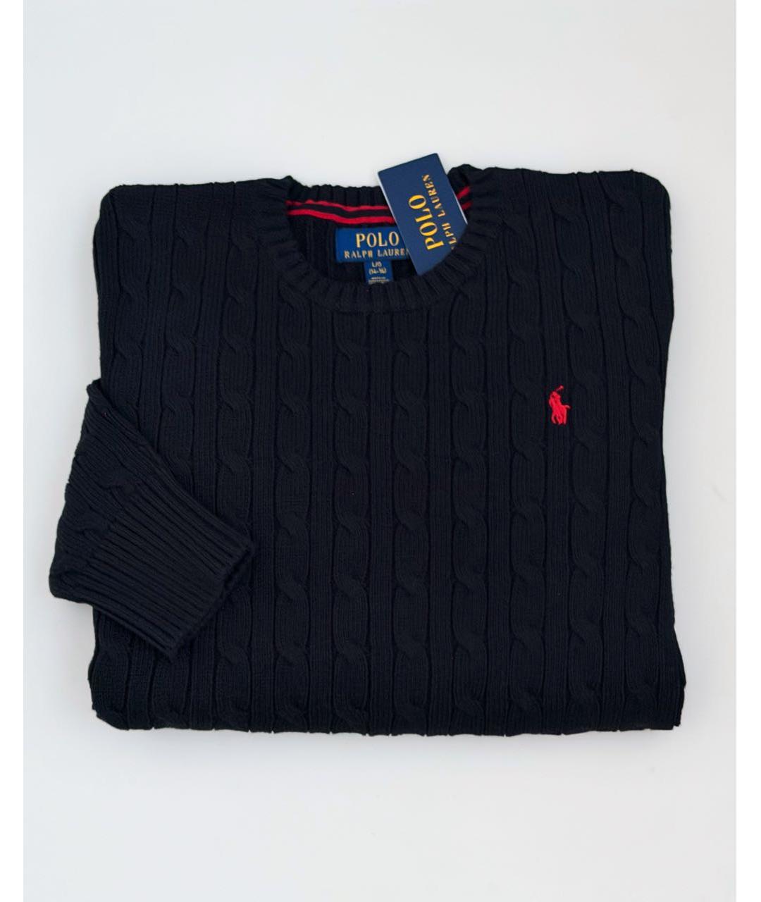 POLO RALPH LAUREN Черный джемпер / свитер, фото 4