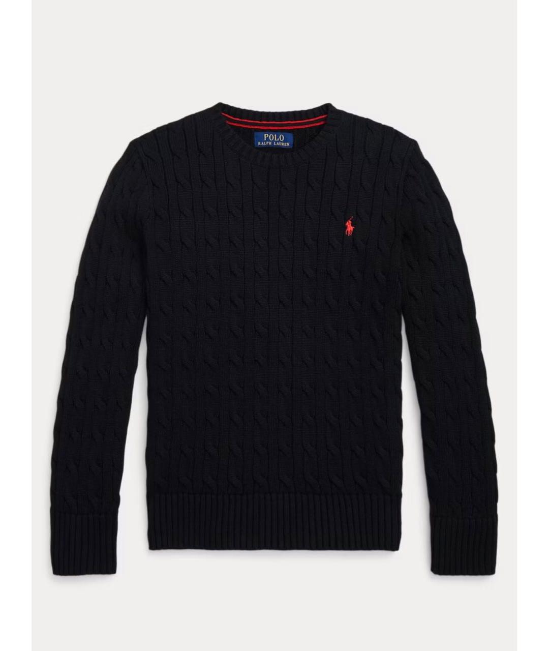 POLO RALPH LAUREN Черный джемпер / свитер, фото 6