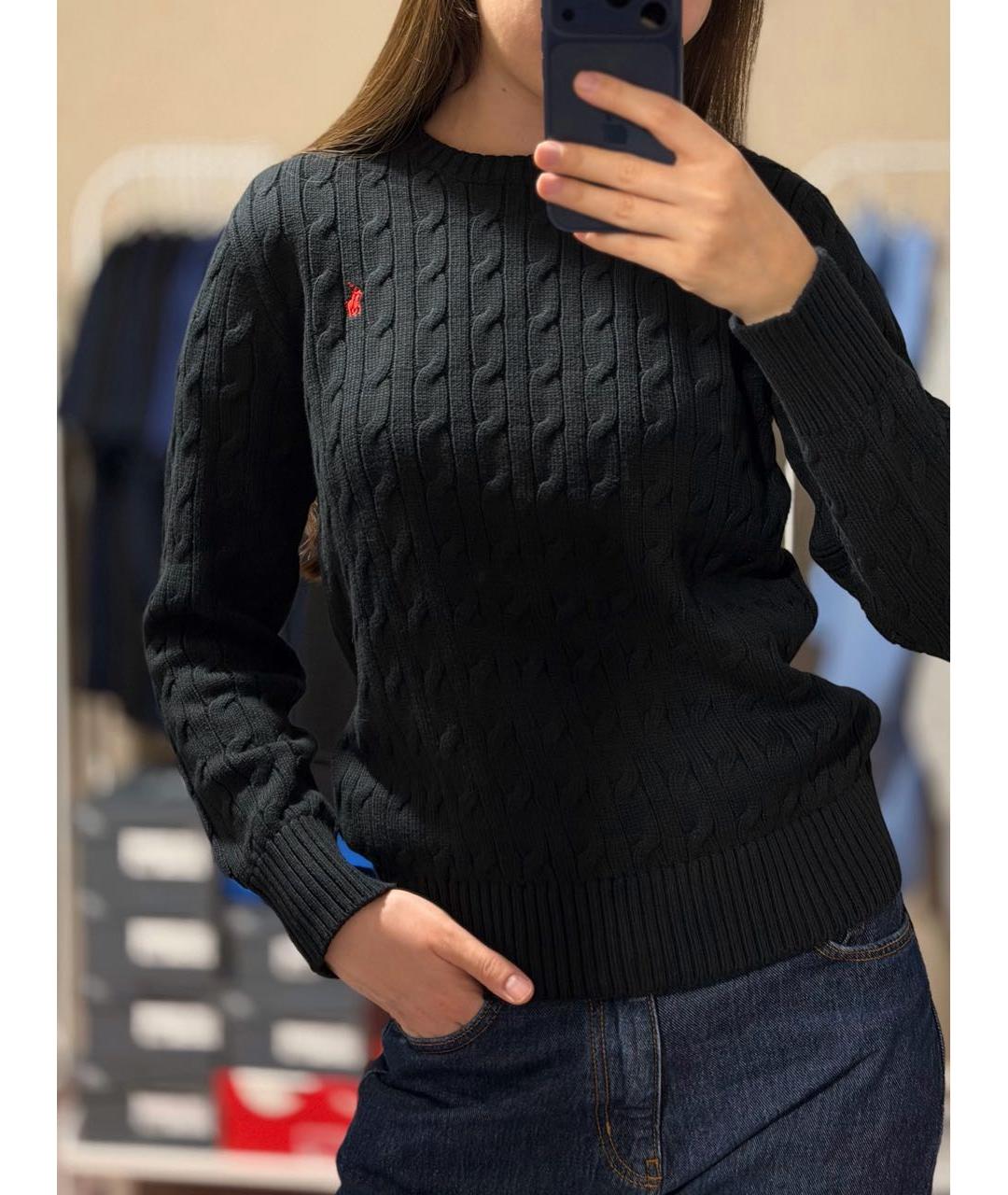 POLO RALPH LAUREN Черный джемпер / свитер, фото 3