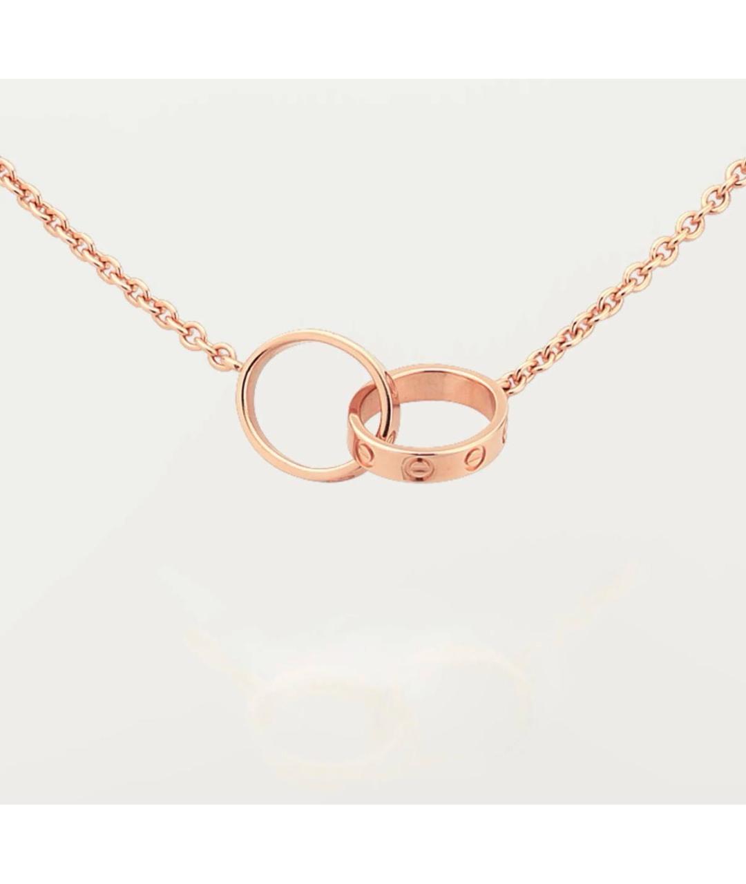 CARTIER Золотая подвеска из розового золота, фото 3