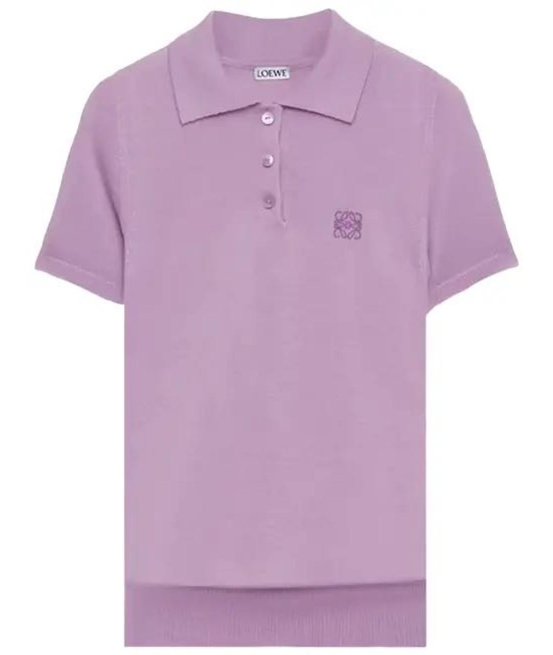 LOEWE Фиолетовый кашемировый джемпер / свитер, фото 1
