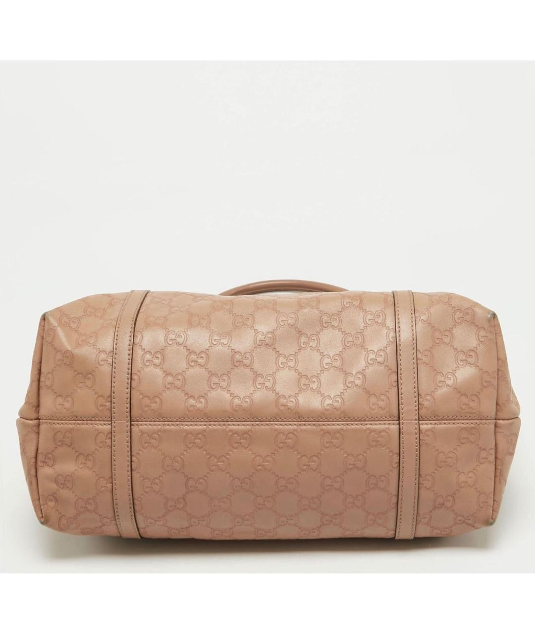 GUCCI Бежевая сумка тоут из канвы, фото 6