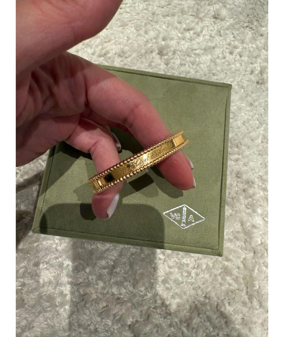 VAN CLEEF & ARPELS Золотой браслет из желтого золота, фото 2