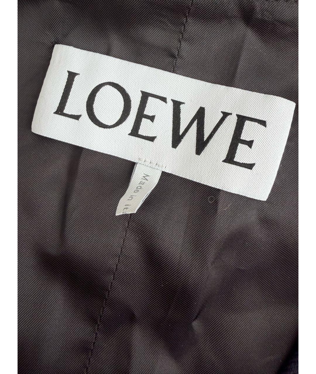 LOEWE Черная шерстяная жилетка, фото 3