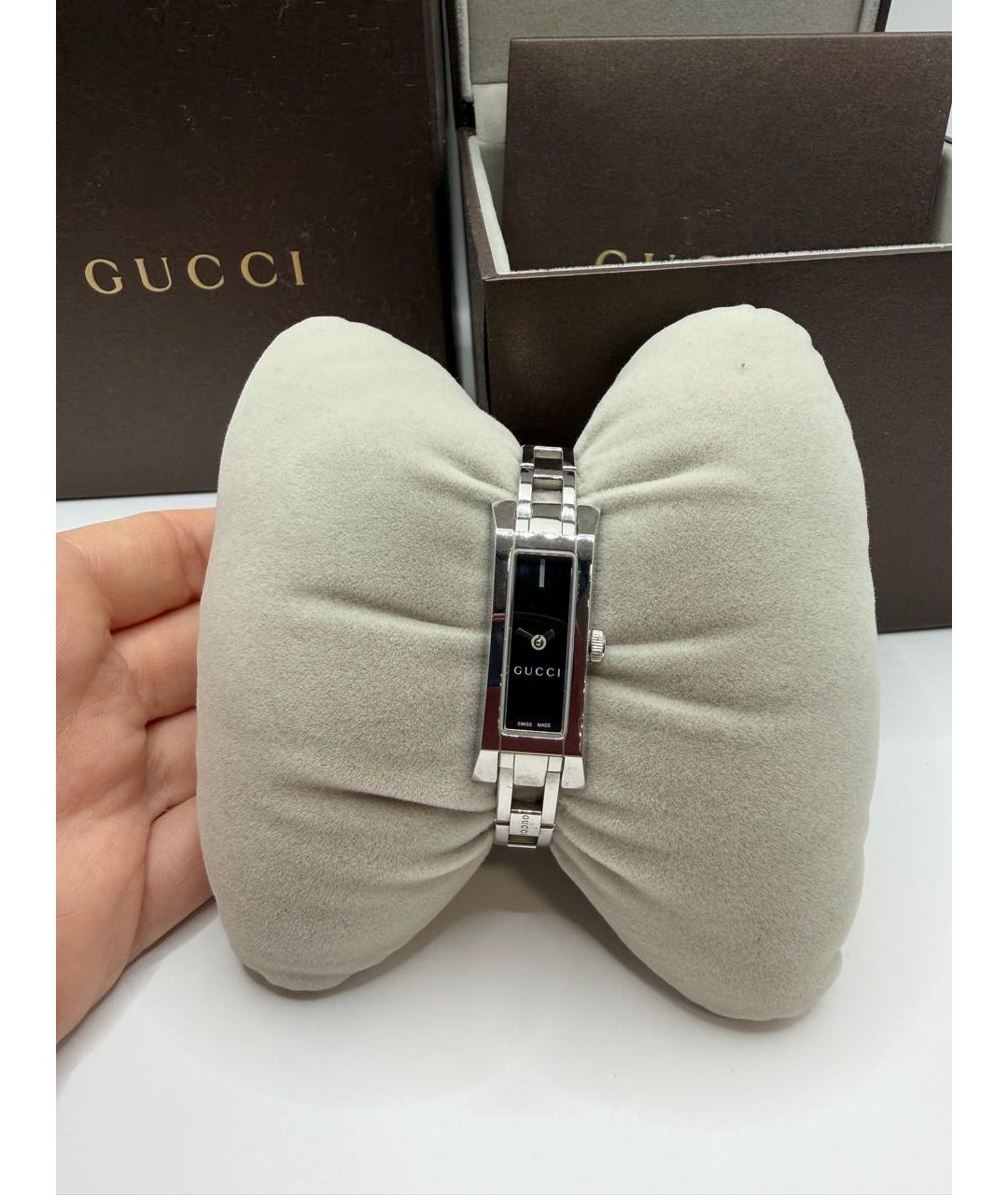 GUCCI Серебряные часы, фото 8