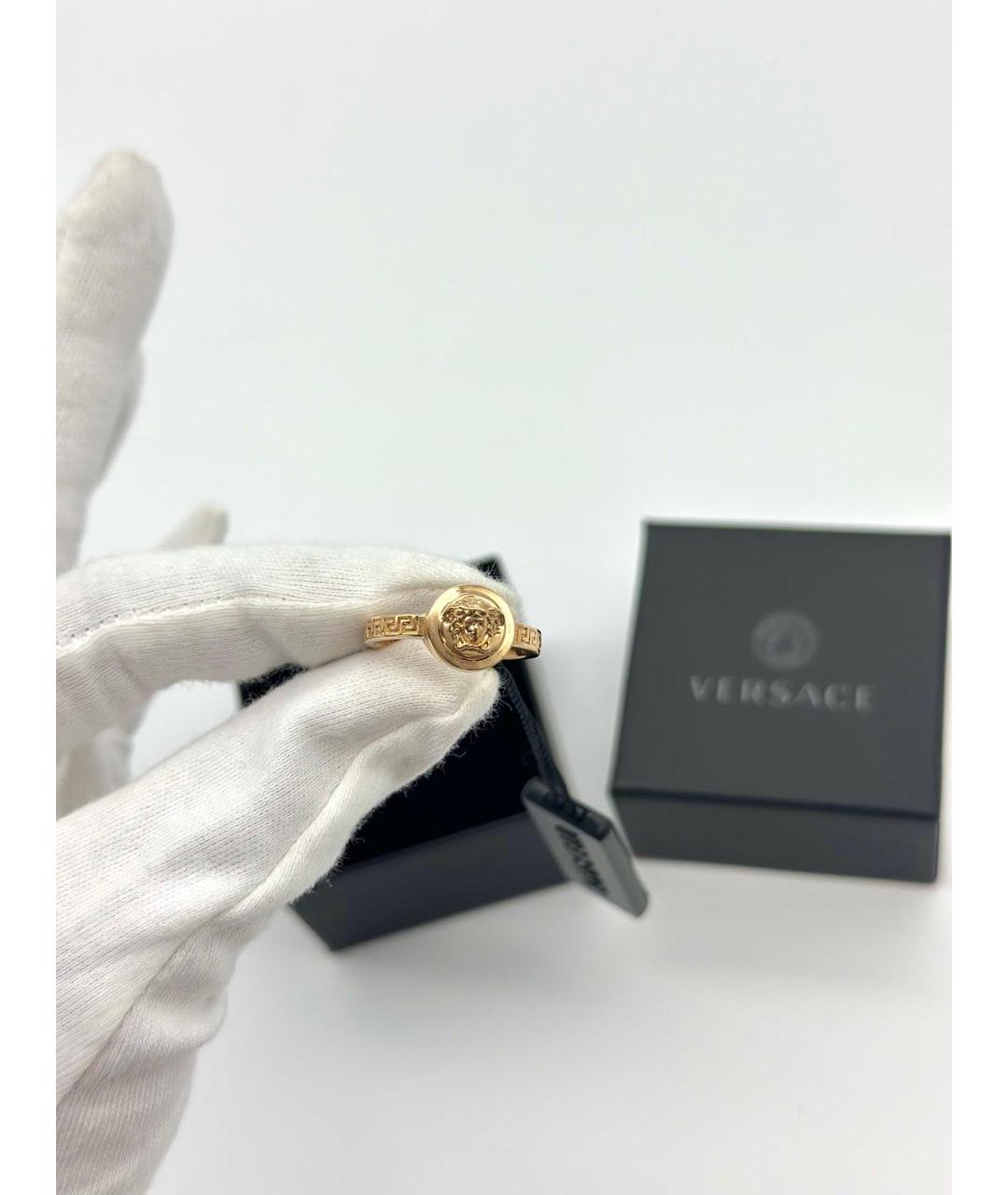VERSACE Золотое кольцо, фото 8