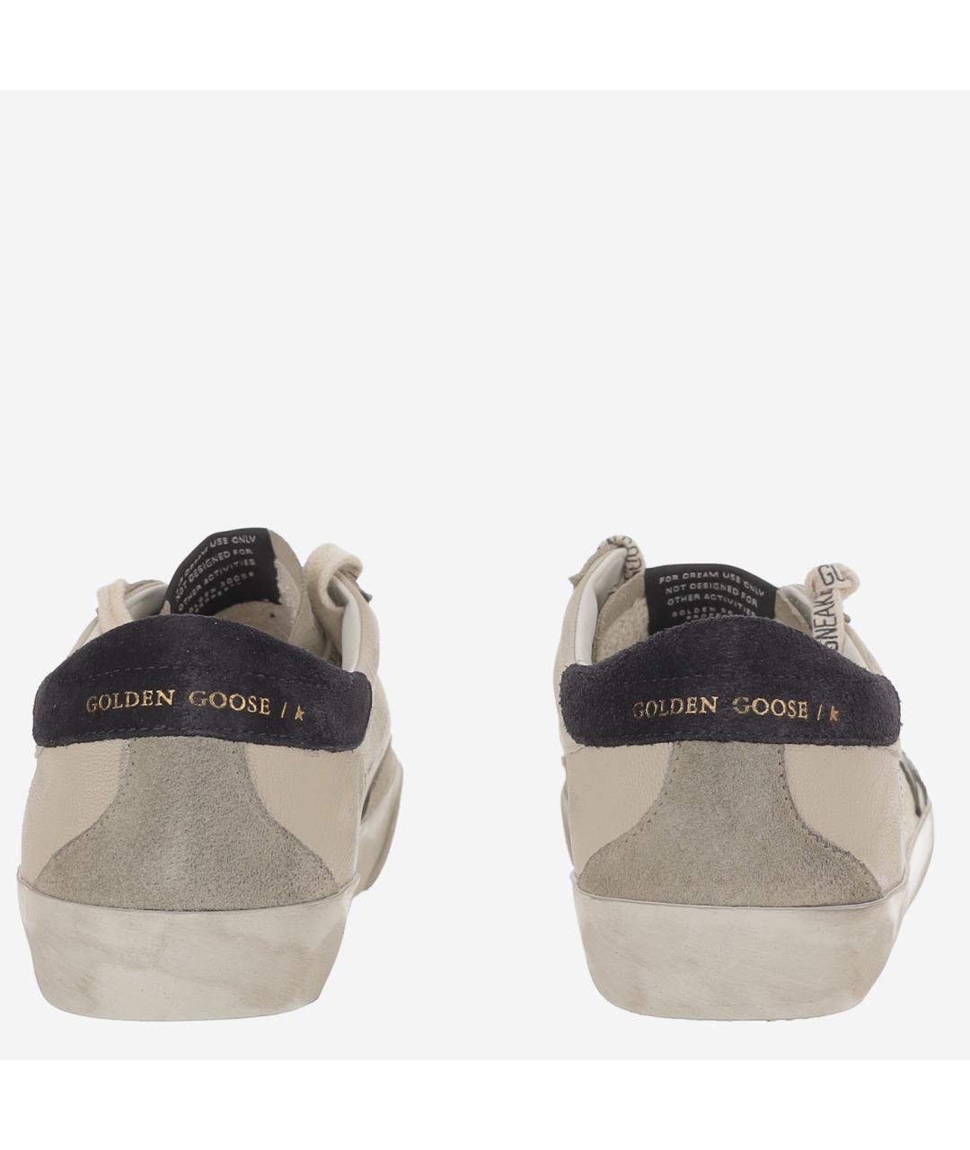 GOLDEN GOOSE Мульти кожаные низкие кроссовки / кеды, фото 4