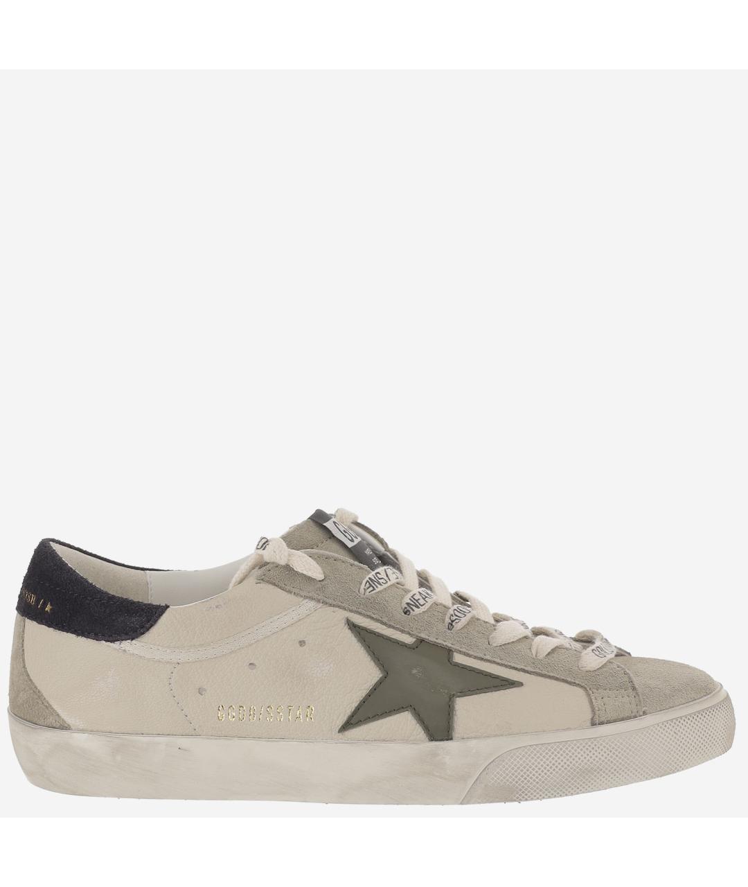 GOLDEN GOOSE Мульти кожаные низкие кроссовки / кеды, фото 6