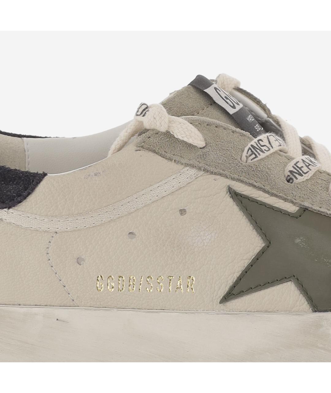 GOLDEN GOOSE Мульти кожаные низкие кроссовки / кеды, фото 5