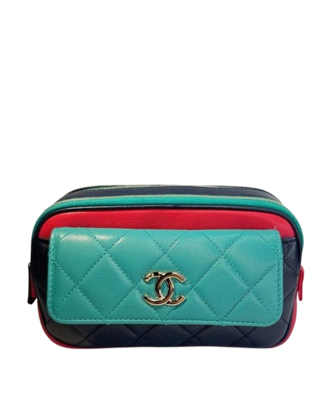 CHANEL Мульти кожаная поясная сумка, фото 1