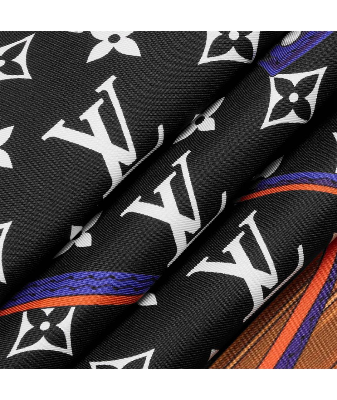 LOUIS VUITTON Мульти шелковый платок, фото 3
