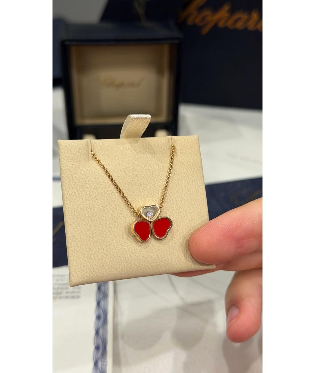 CHOPARD Желтое колье из желтого золота, фото 3