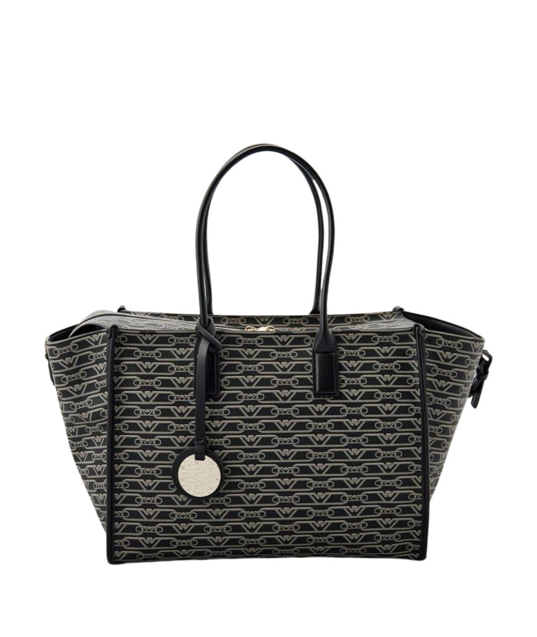 EMPORIO ARMANI Серая сумка тоут, фото 1