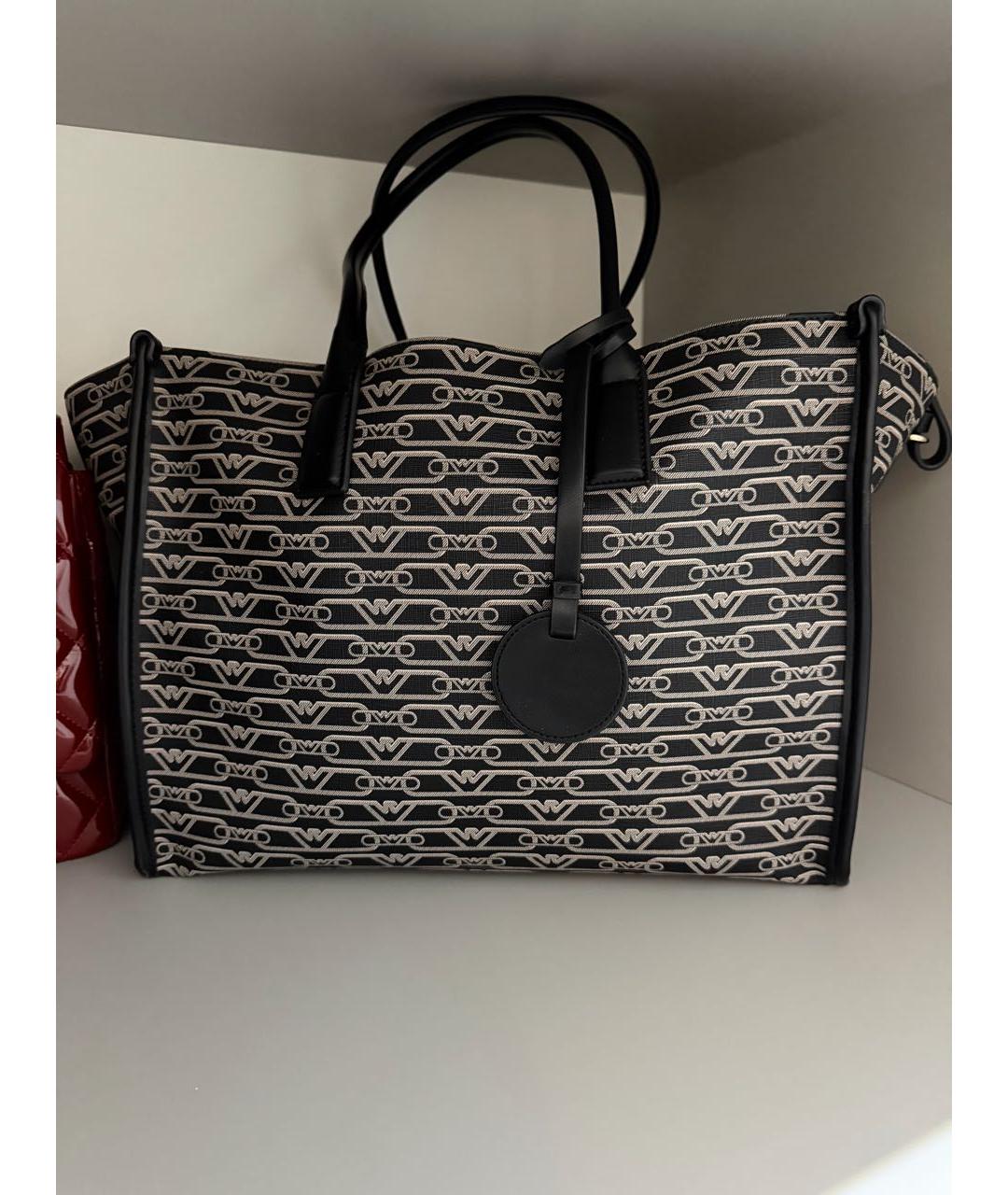 EMPORIO ARMANI Серая сумка тоут, фото 3