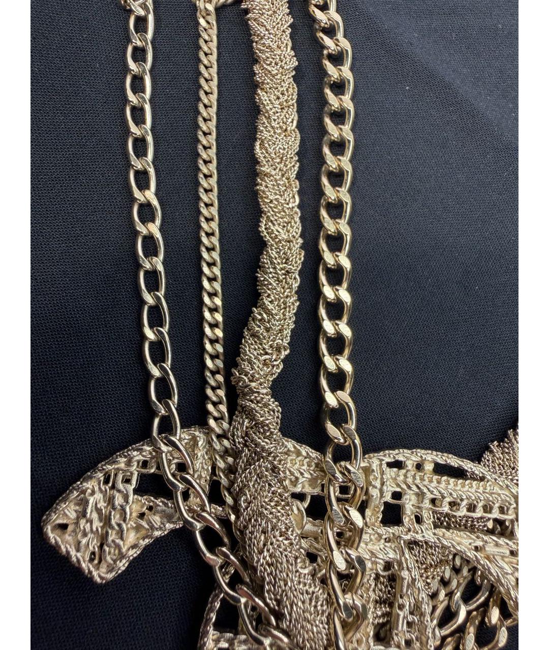 CHANEL Золотой чокер, фото 6