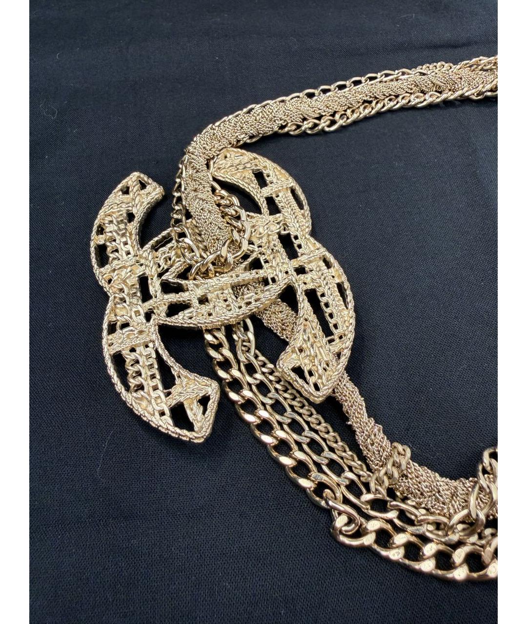 CHANEL Золотой чокер, фото 5