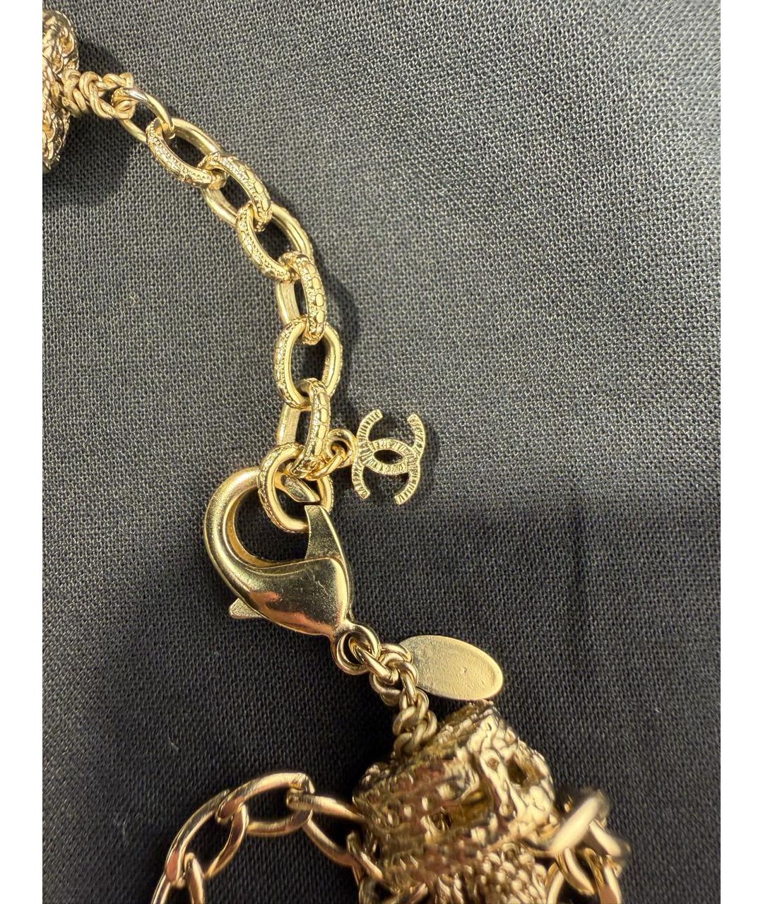 CHANEL Золотой чокер, фото 4