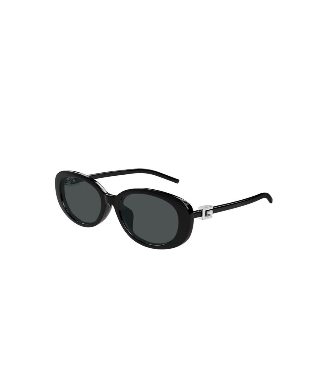 GUCCI Черные пластиковые солнцезащитные очки, фото 5