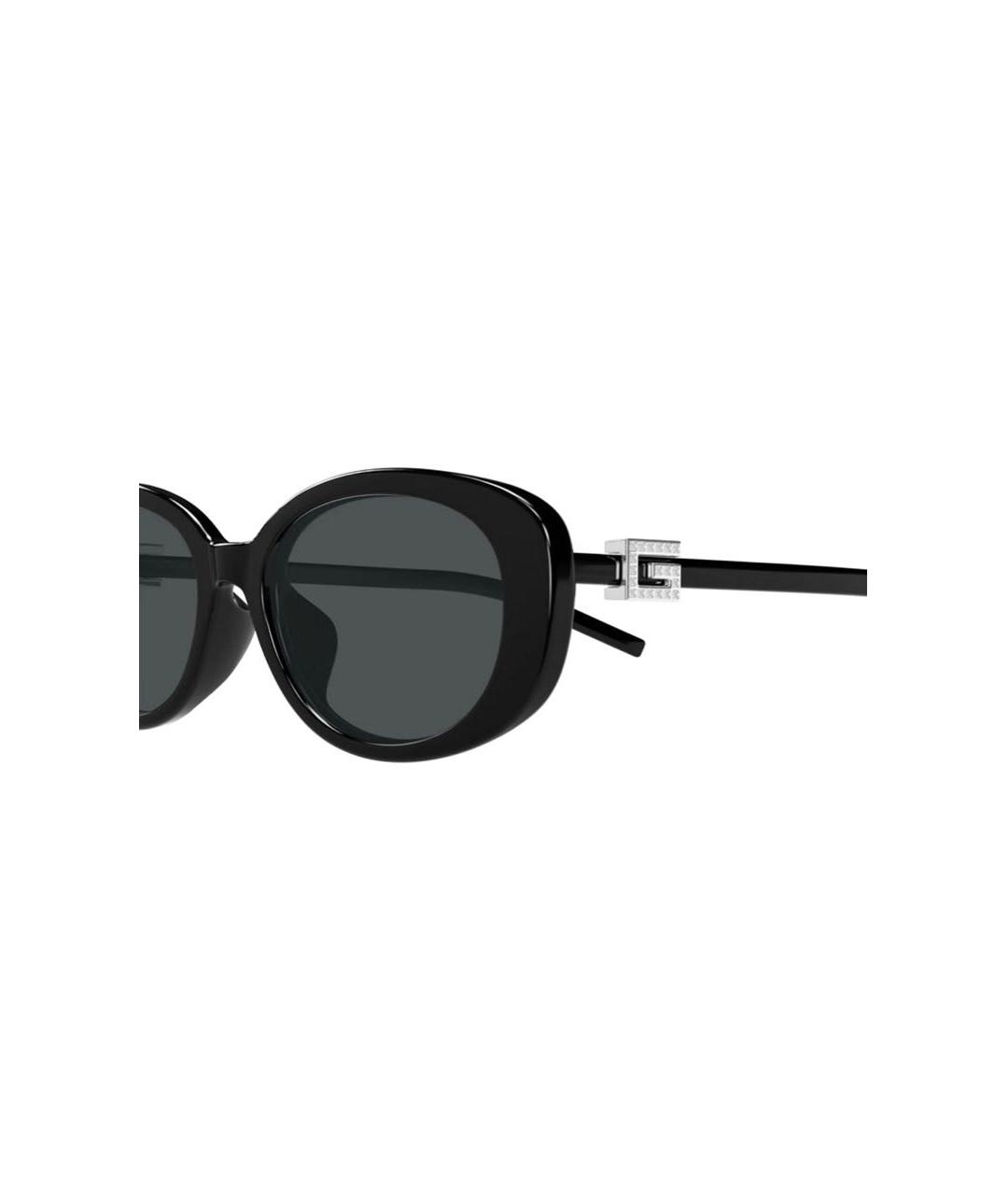 GUCCI Черные пластиковые солнцезащитные очки, фото 3