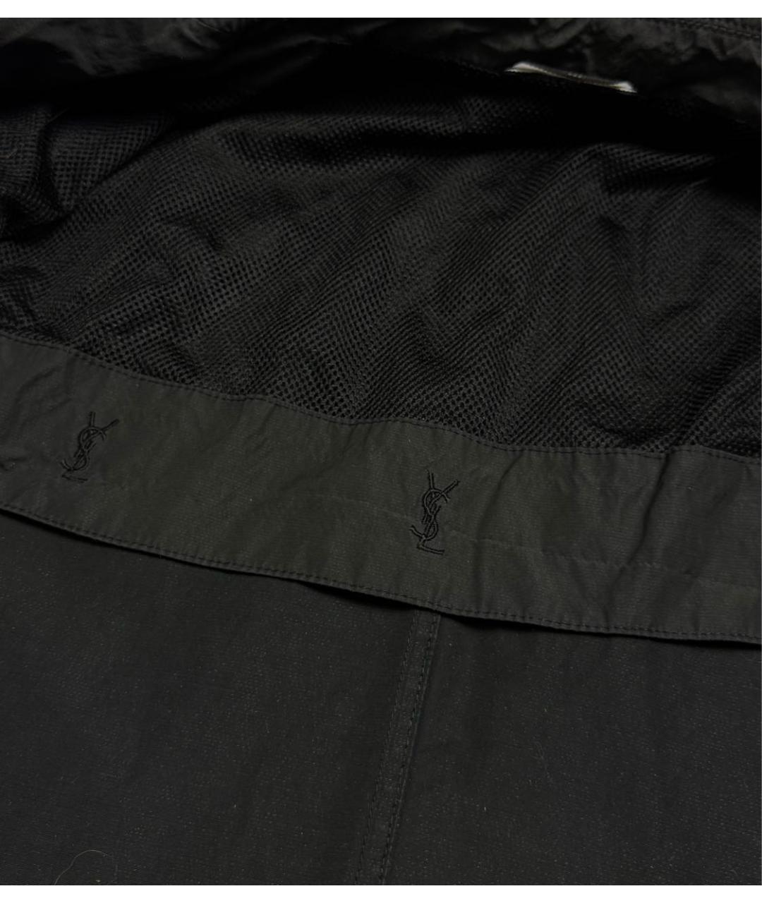 SAINT LAURENT Черная куртка, фото 4