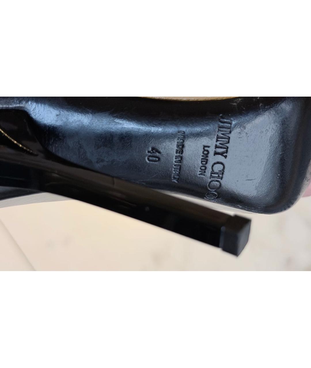 JIMMY CHOO Бежевые кожаные туфли, фото 5