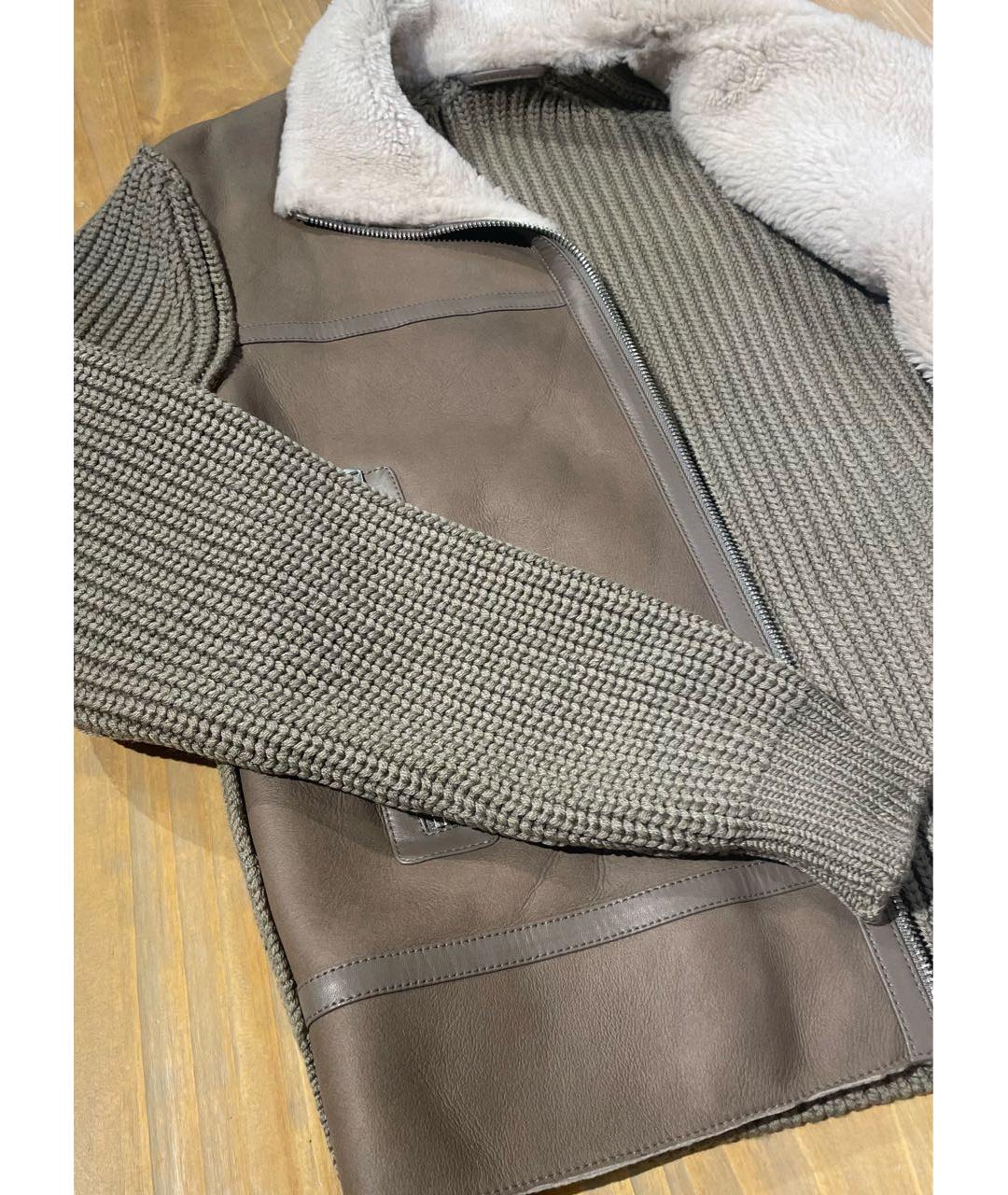 Mackage Бежевая меховая дубленка/шуба, фото 3